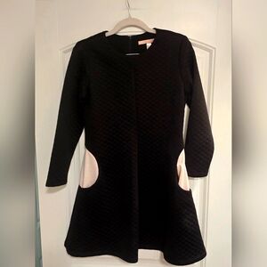 ANTHROPOLOGY X HUTCH Quilted Fit And Flare Mod Dress